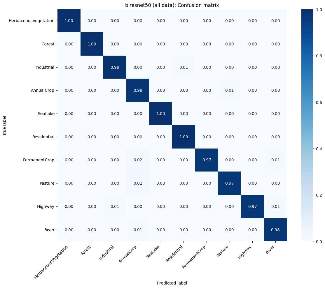 BiResNet Confusion Matrix
